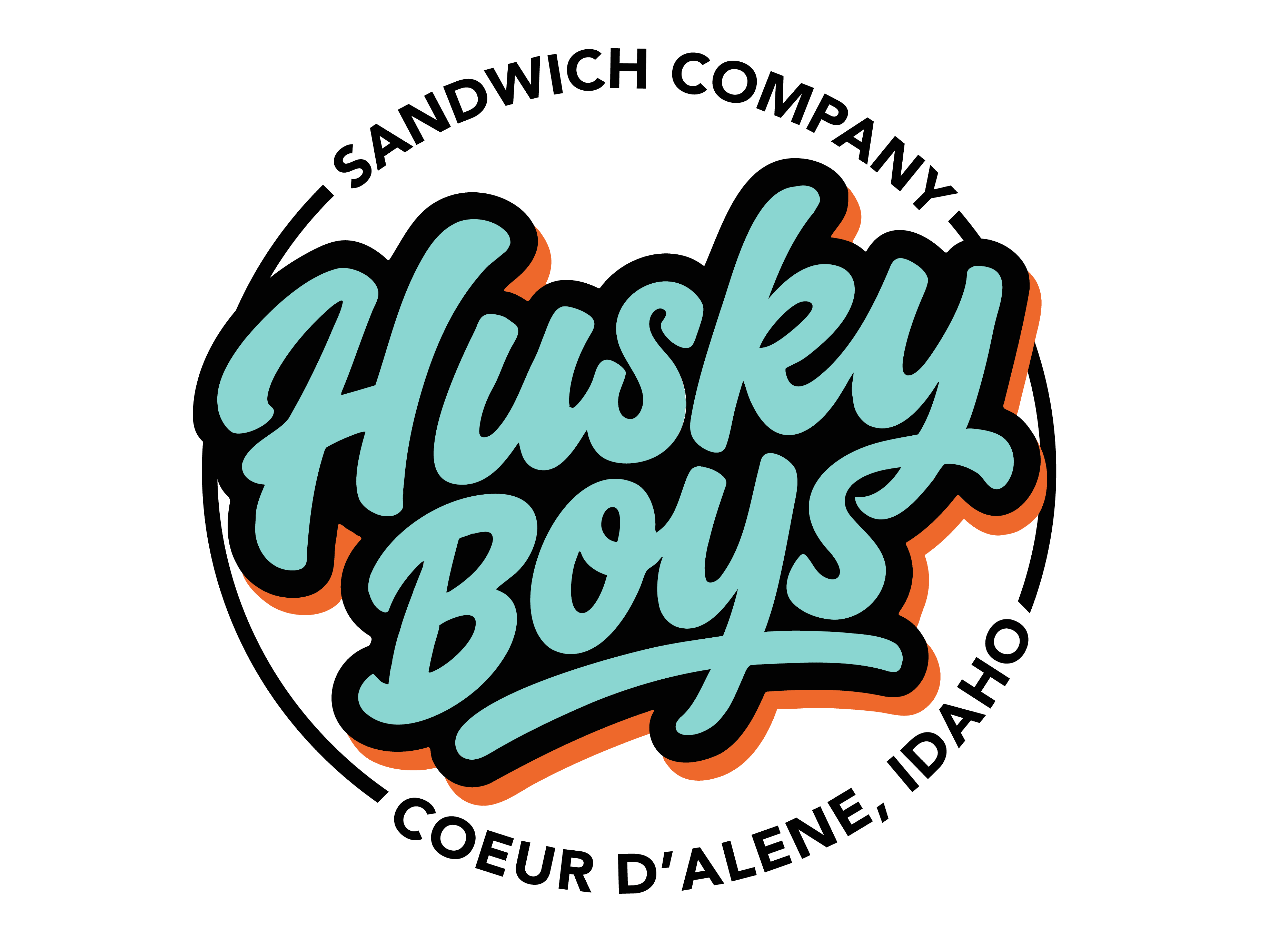 Husky Boys Sandwich Company badge